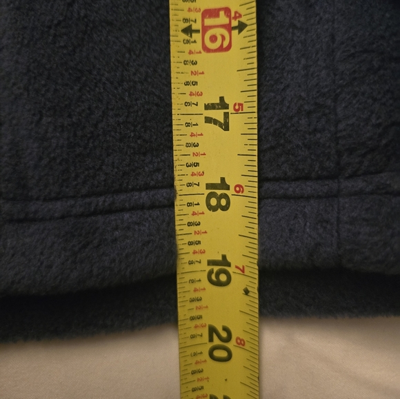 NWT Columbia Two-Tone Blue Fleece Jacket - Picture 10 of 11